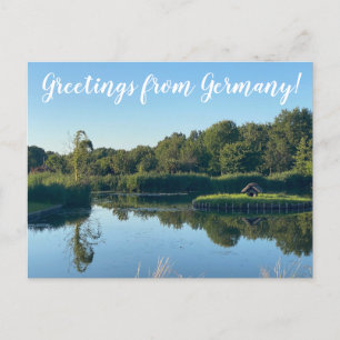 Cartão Postal World2Celebrate: Saudações da Alemanha!