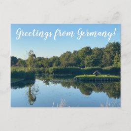 Cartão Postal World2Celebrate: Saudações da Alemanha!