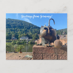 Cartão Postal World2Celebrate: Saudações da Alemanha!