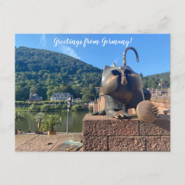 Cartão Postal World2Celebrate: Saudações da Alemanha!