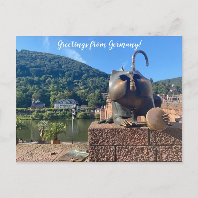 Cartão Postal World2Celebrate: Saudações da Alemanha! (Frente)