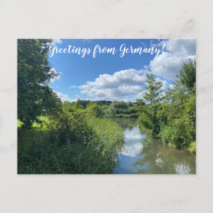 Cartão Postal World2Celebrate: Saudações da Alemanha!
