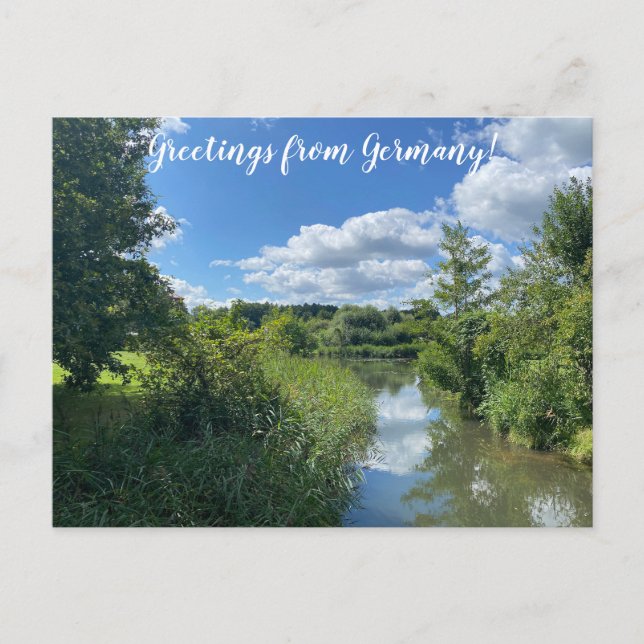 Cartão Postal World2Celebrate: Saudações da Alemanha! (Frente)