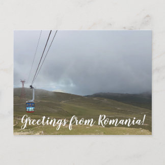 Cartão Postal World2Celebrate: Saudações da Romênia!