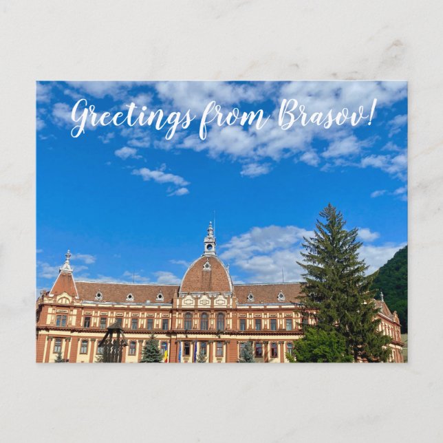 Cartão Postal World2Celebrate: Saudações de Brasov! (Frente)