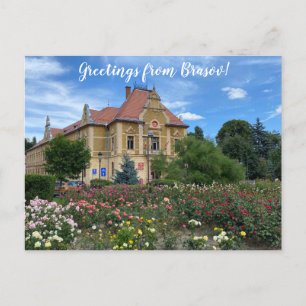 Cartão Postal World2Celebrate: Saudações de Brasov!