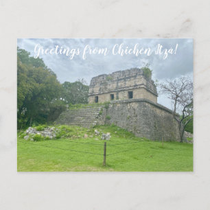 Cartão Postal World2Celebrate: Saudações de Chichén Itzá!