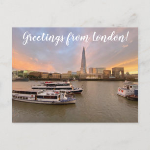 Cartão Postal World2Celebrate: Saudações de Londres!
