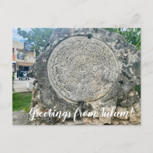 Cartão Postal World2Celebrate: Saudações de Tulum!