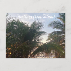 Cartão Postal World2Celebrate: Saudações de Tulum!
