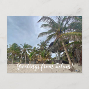 Cartão Postal World2Celebrate: Saudações de Tulum!