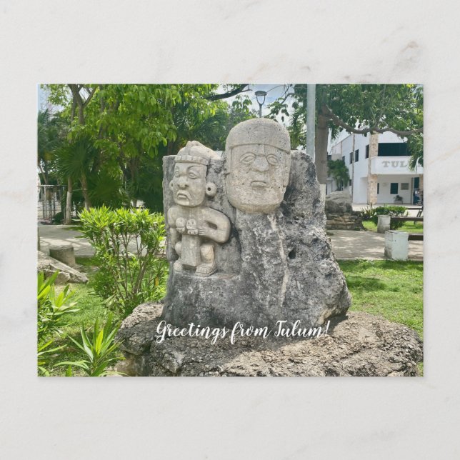 Cartão Postal World2Celebrate: Saudações de Tulum! (Frente)