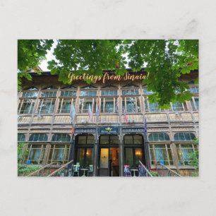 Cartão Postal World2Celebrate: Saudações do Sinaia!