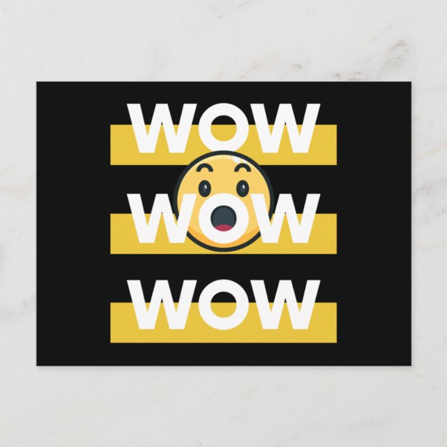 Cartão Postal wow free day Classic (Frente)