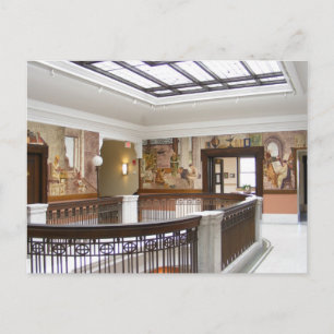 Cartão Postal WPA Murals 9 ~ postcard