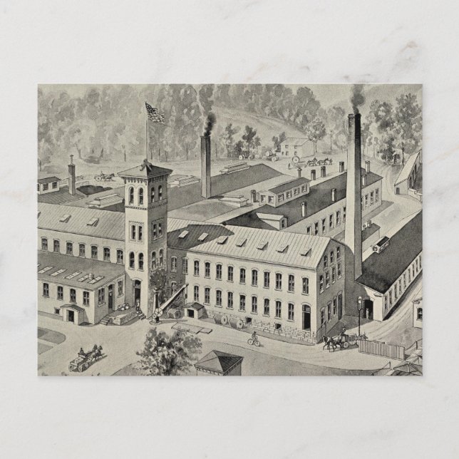 Cartão Postal WR Brixey, fabricante (Frente)