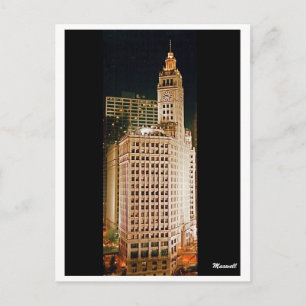 Cartão postal Wrigley Building