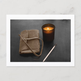 Cartão Postal Write to Dream by Approachable Wolf J. H. Thornton