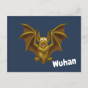 Cartão Postal Wuhan Bat