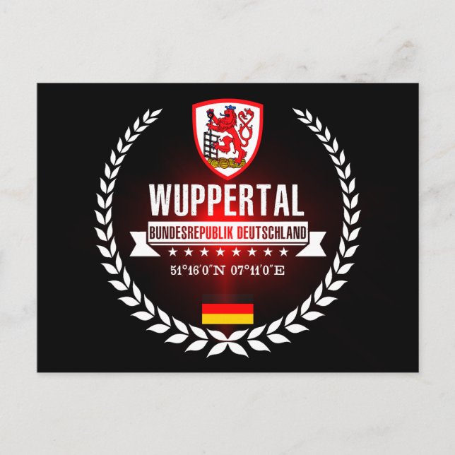 Cartão Postal Wuppertal (Frente)