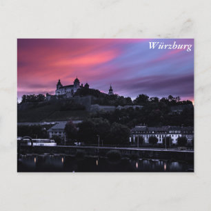 Cartão Postal Würzburg, Alemanha