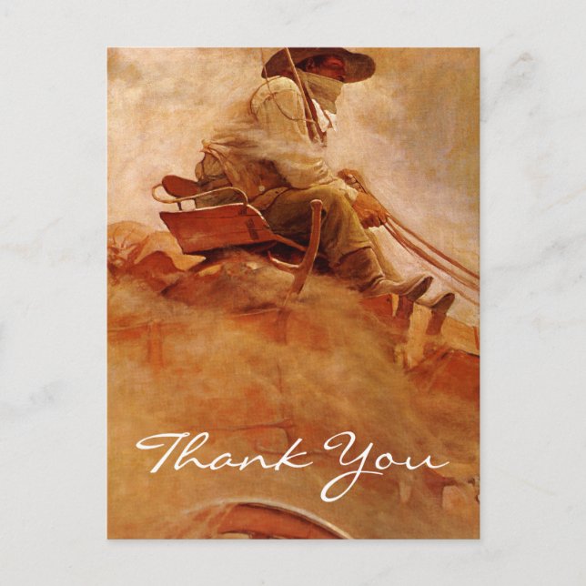 Cartão Postal Wyeth é o vagão de Ore (Frente)