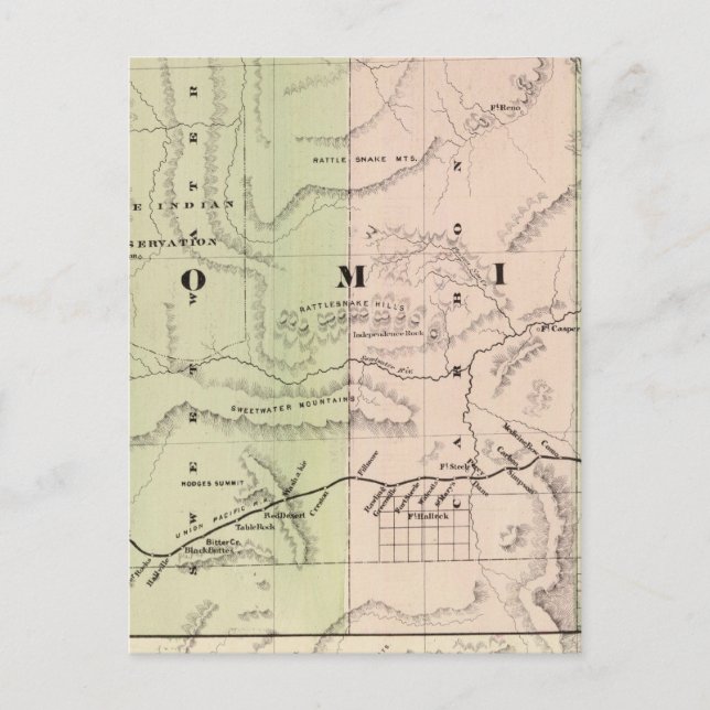 Cartão Postal Wyoming 2 (Frente)