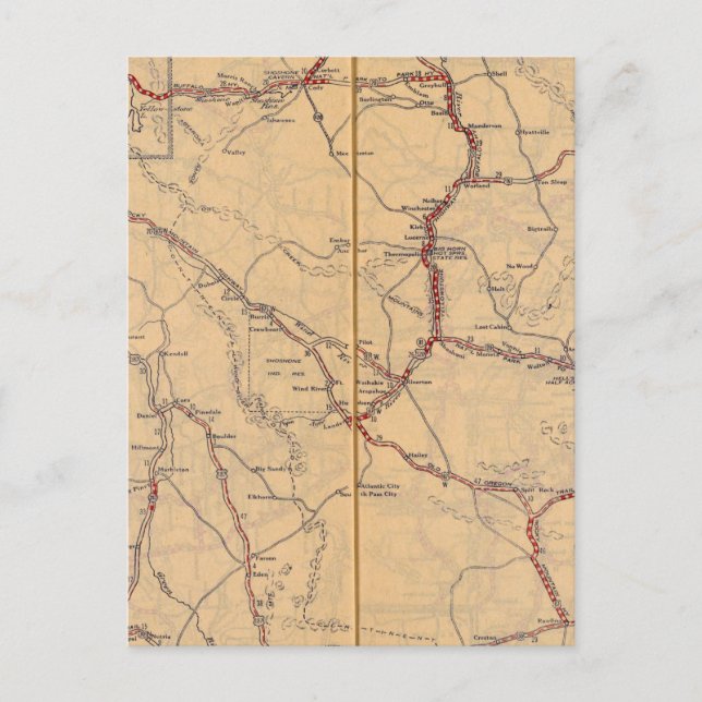 Cartão Postal Wyoming 4 (Frente)