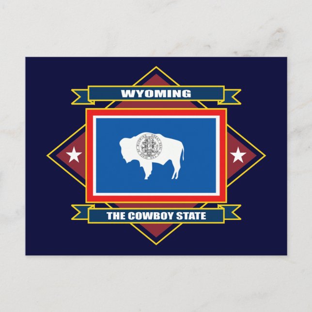 Cartão Postal Wyoming Diamond (Frente)