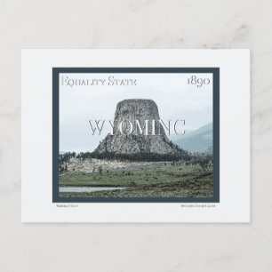 Cartão Postal Wyoming Poster