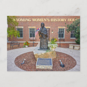 Cartão Postal Wyoming Women's History House, Laramie, Wyoming