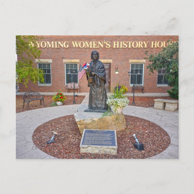 Cartão Postal Wyoming Women's History House, Laramie, Wyoming (Frente)