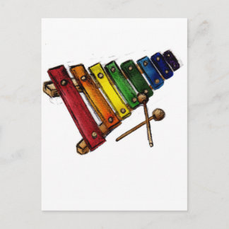 Cartão Postal X é para Xylophone