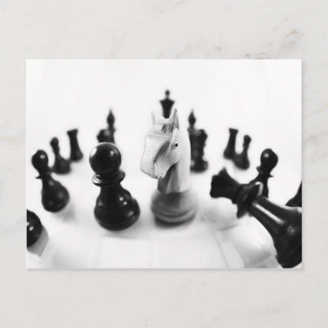 Cartão Postal Xadrez (Frente)