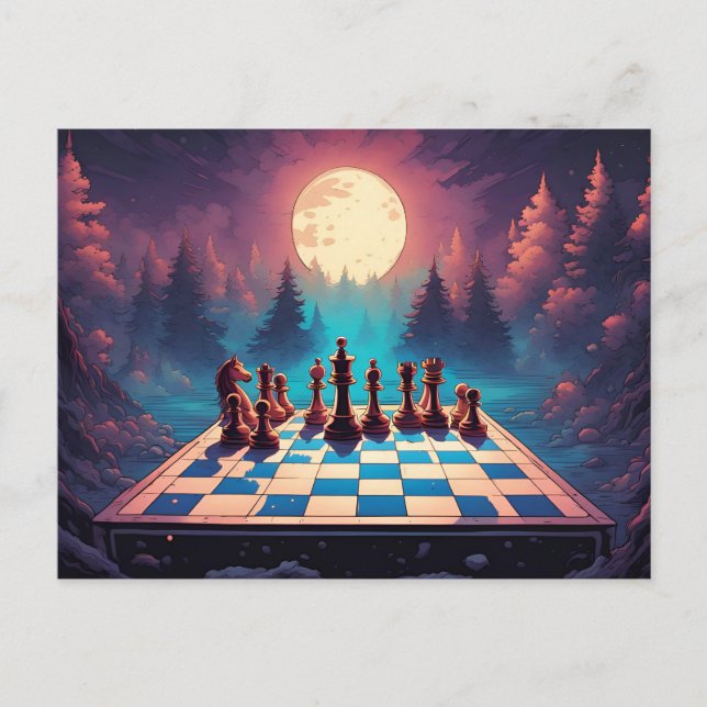 Cartão Postal Xadrez 1026 (Frente)