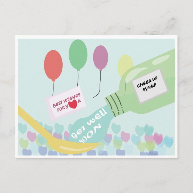 Cartão Postal Xarope Melhoras (Frente)