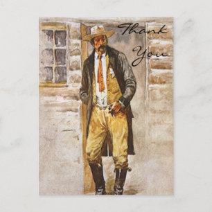 Cartão Postal Xerife de Seltzer