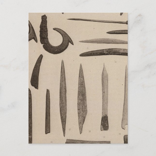 Cartão Postal XI Artigos de ossos, Sul da Califórnia (Frente)