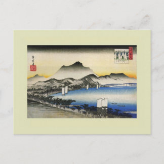 Cartão Postal Xilogravura Japonesa