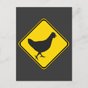 Cartão Postal Xing de frango!