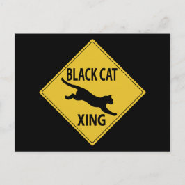 Cartão Postal Xing de Gato Preto
