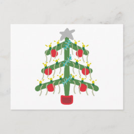 Cartão Postal Xmas Tree