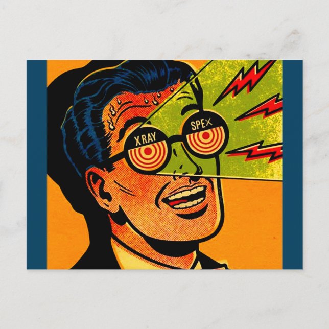 Cartão Postal Xray Spex (Frente)