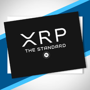 Cartão Postal XRP A Crypto Memory Crypto Memory Cryptocurrency P