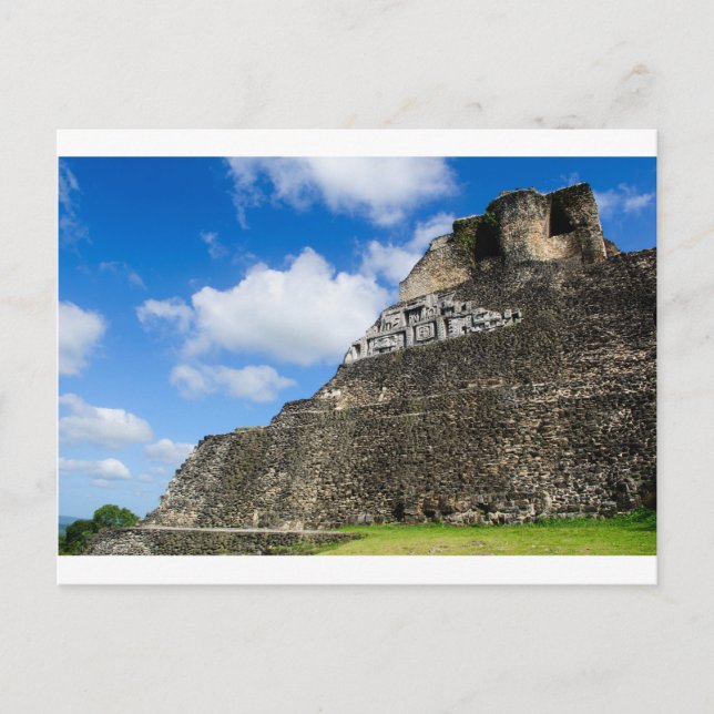 Cartão Postal Xunantunich Mayan Ruin em Belize (Frente)
