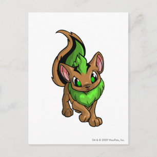Cartão Postal Xweetok Green