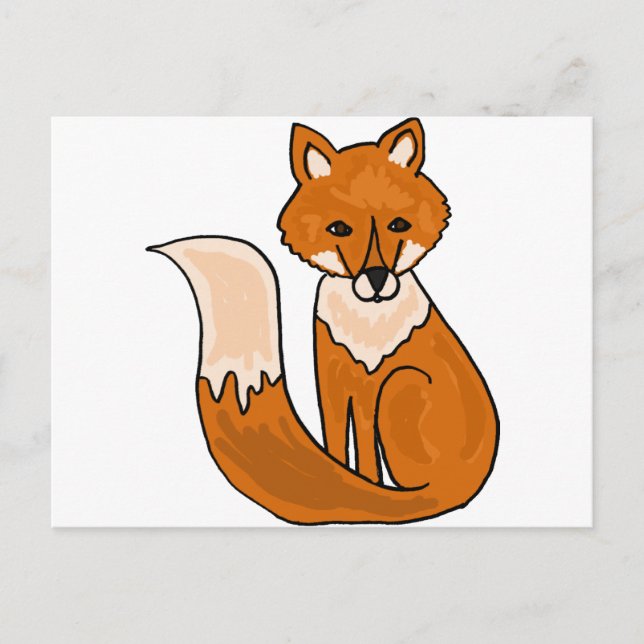 Cartão Postal XX- Fox Foxy (Frente)