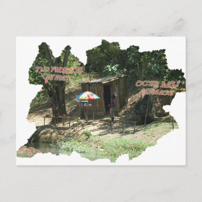Cartão Postal Ya Man ~ Ochos Rios Jamaica (Frente)