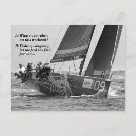 Cartão Postal Yacht meme