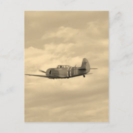 Cartão Postal Yak 11 A Voo